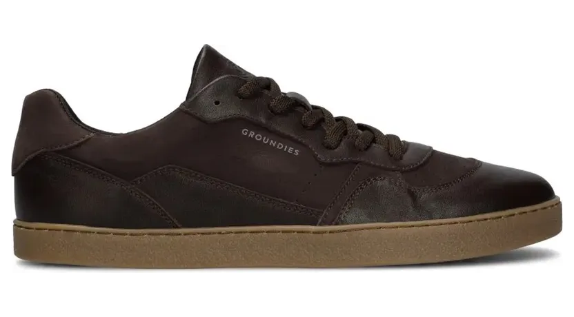 Groundies sneaker espresso (GND-220112-38)