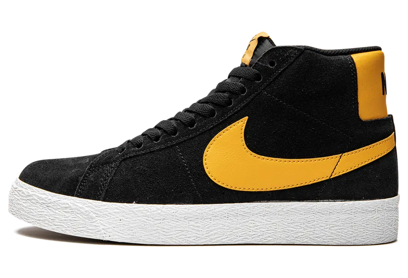 Nike SB Zoom Blazer Mid “Black University Gold” (864349-009)