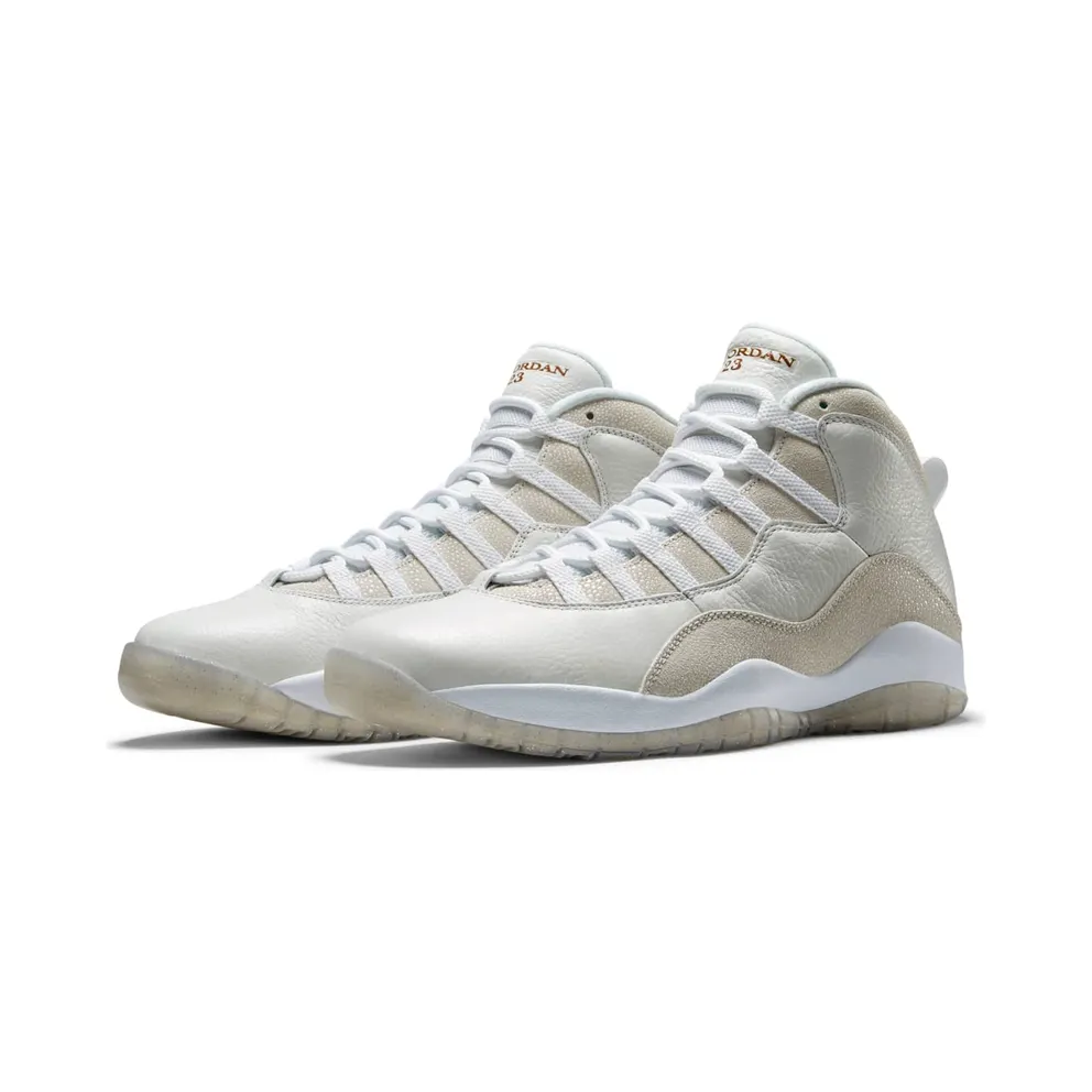 Jordan 10 Retro Drake OVO White Summit White/Metallic Gold-White (819955-100)
