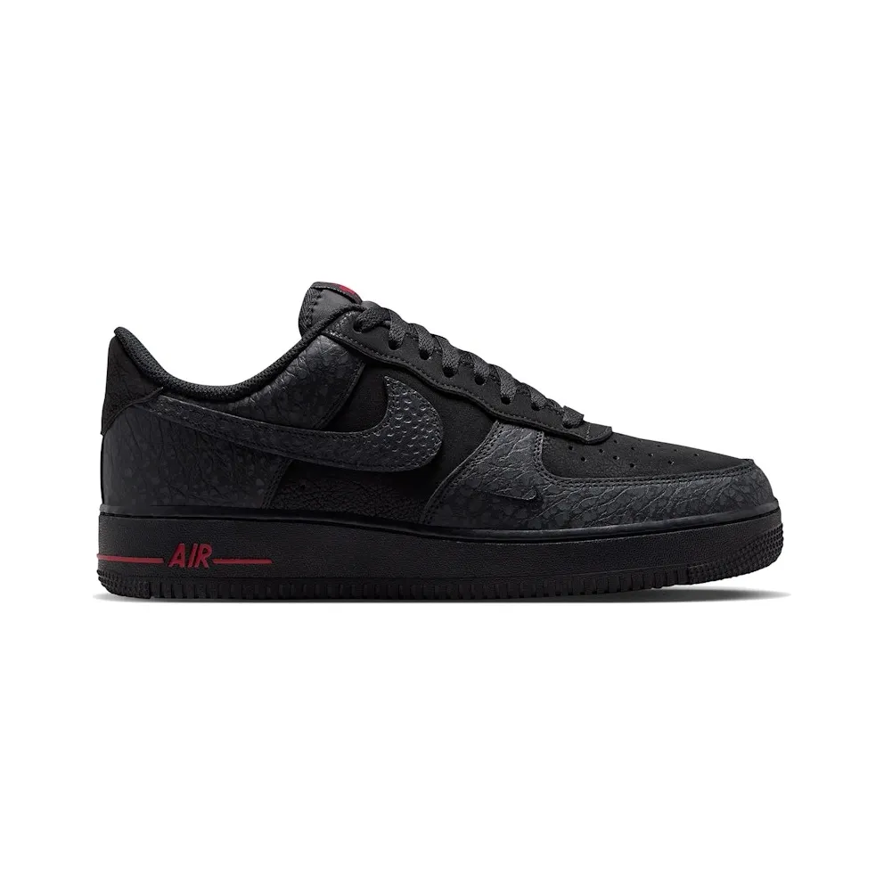 Nike Air Force 1 Low – “Black / Tough Red / Dark Smoke Grey / Black” (IV4451-010)