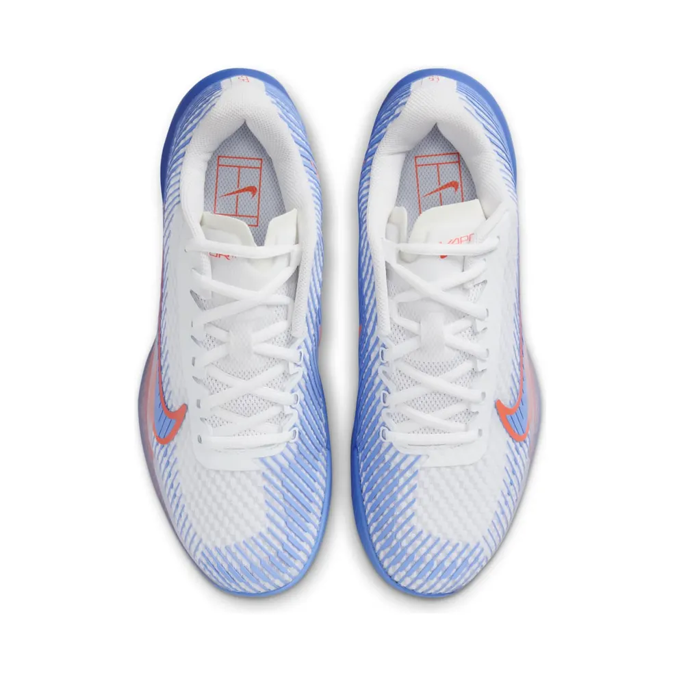 Nike Court Air Zoom Vapor 11 HC White Light Wild Mango Royal Pulse (DR6965-106)