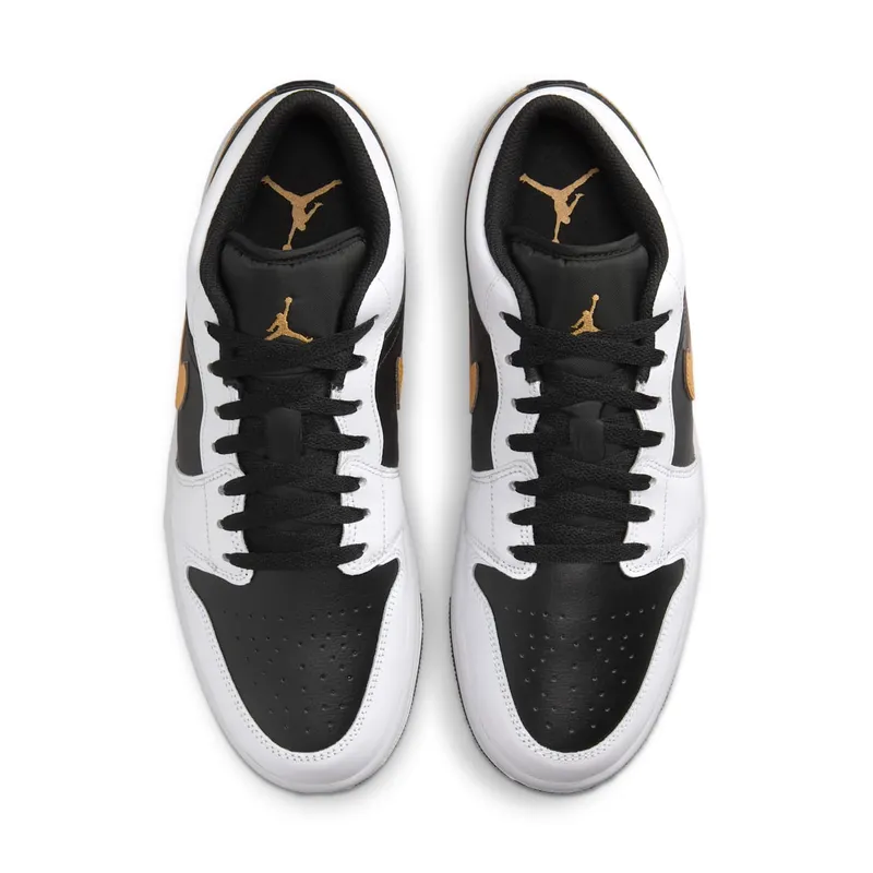 Air Jordan 1 Low “Gold Swoosh” (553558-172)
