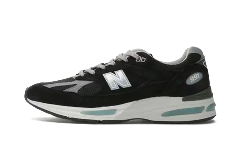 New Balance 991v2 “MiUK Black Grey” (U991BK2)