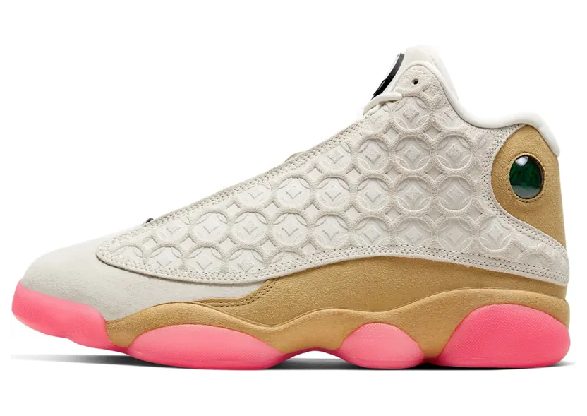 Air Jordan 13 Retro CNY Chinese New Year “Pale Ivory / Digital Pink / Club Gold / Black” (CW4409-100)