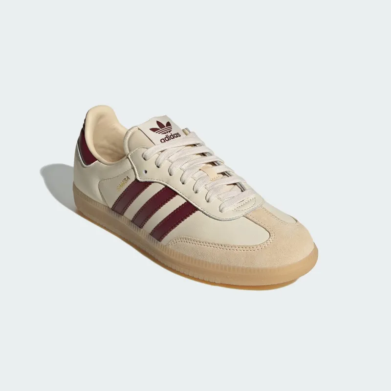 Adidas Samba OG Wonder White / Shadow Red / Gum (JS3830)