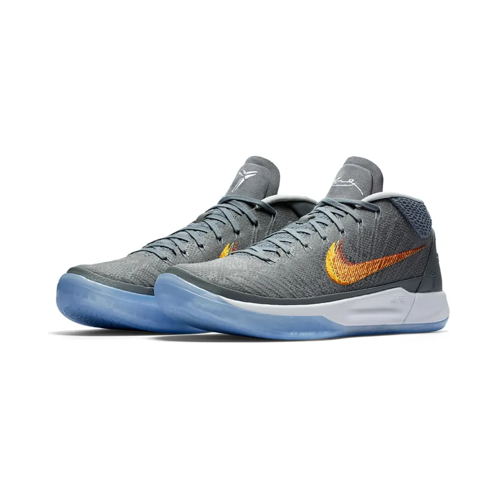 Nike Kobe A.D. Grey Snake Chrome/Habanero Red-Circuit Orange (922482-005)
