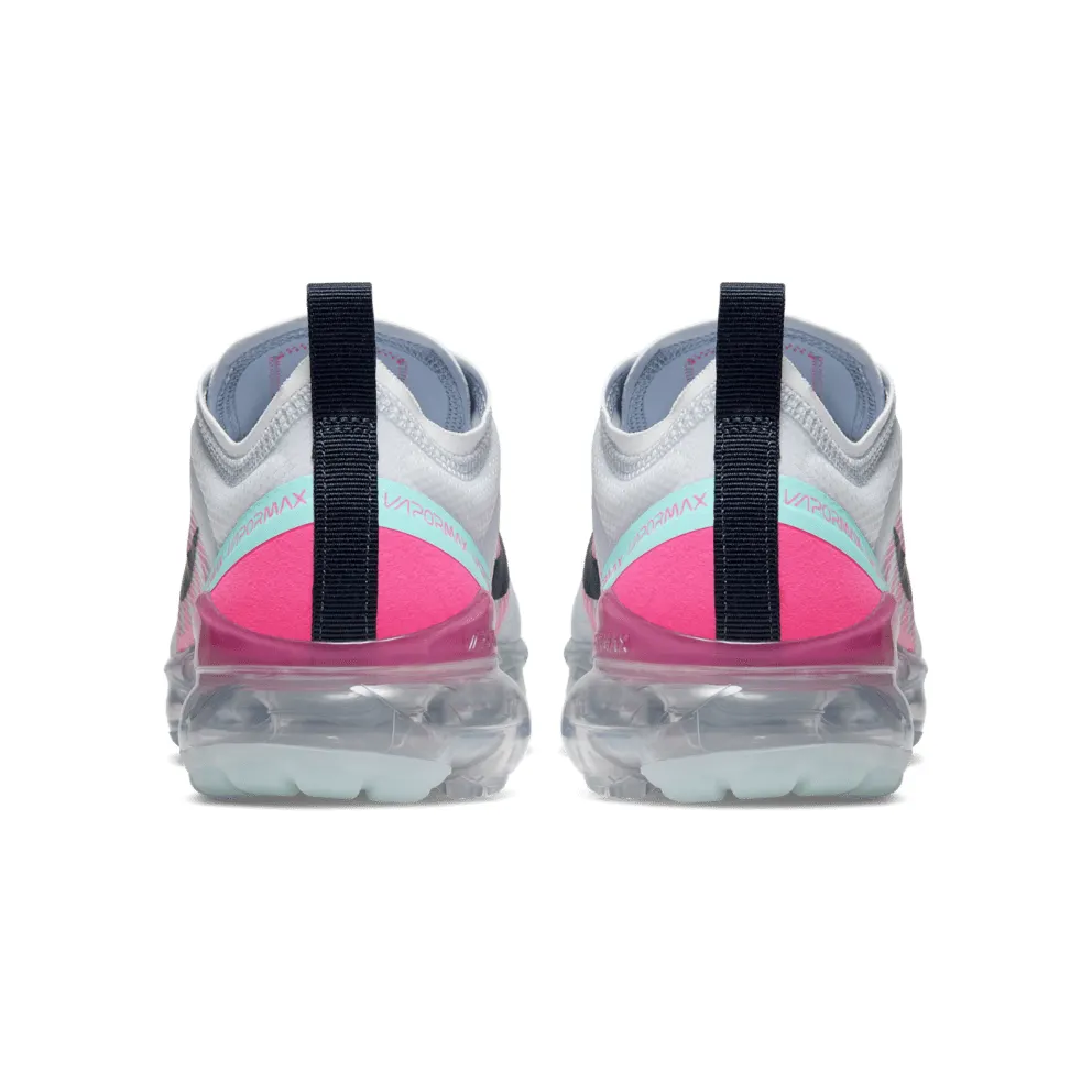 Nike Air VaporMax 2019 Grey Pink (W) Football Grey/Pink Blast-Aurora-Obsidian (AR6632-007)