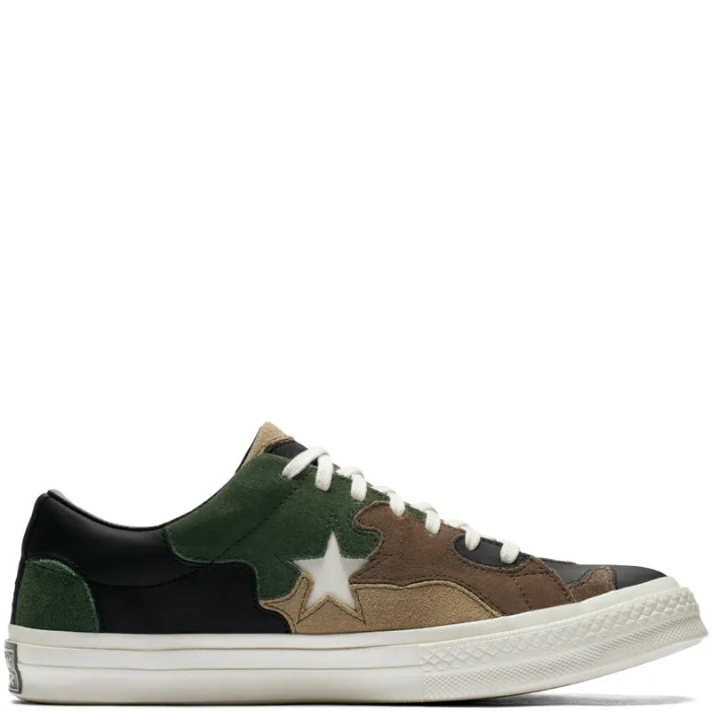Converse One Star SNS Camo (Brown) Canteen/Black Forrest-White (161406C)