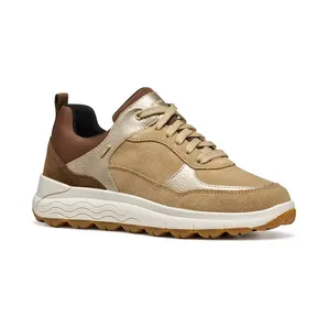 Geox Spherica “Donkerbeige / Light Gold” (D3626D0227BC5P2L)