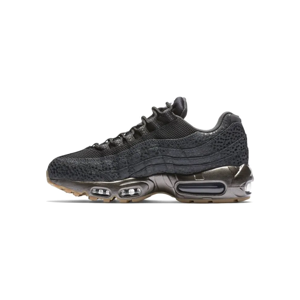 Nike Air Max 95 Black Metallic Hematite (W) Black/White-Anthracite-Metallic Hematite (807443-002)