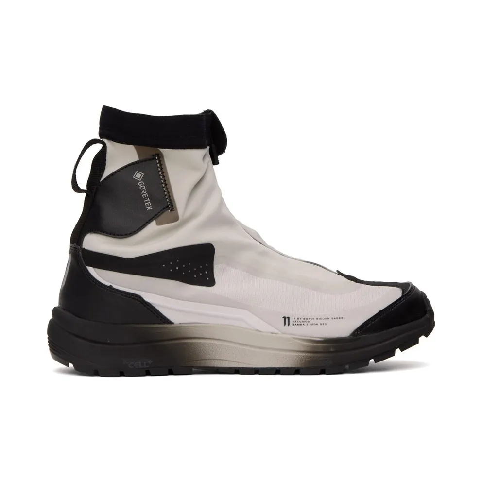 11 by Boris Bidjan Saberi White Salomon Edition Bamba 2 GTX High BLACK / WHITE (67 11xS)