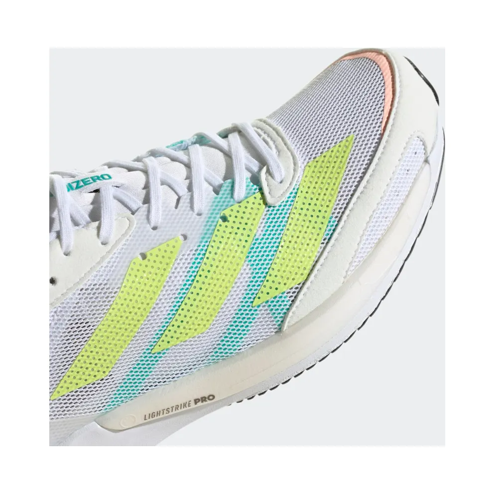 adidas Adizero Adios 6 Cloud White / Pulse Lime / Light Flash Orange (GY0910)