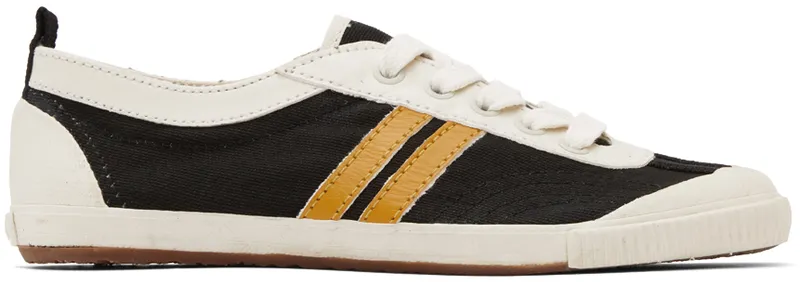 Re/Done Yellow & Navy 90s Low-Top (219-19W9CTS)