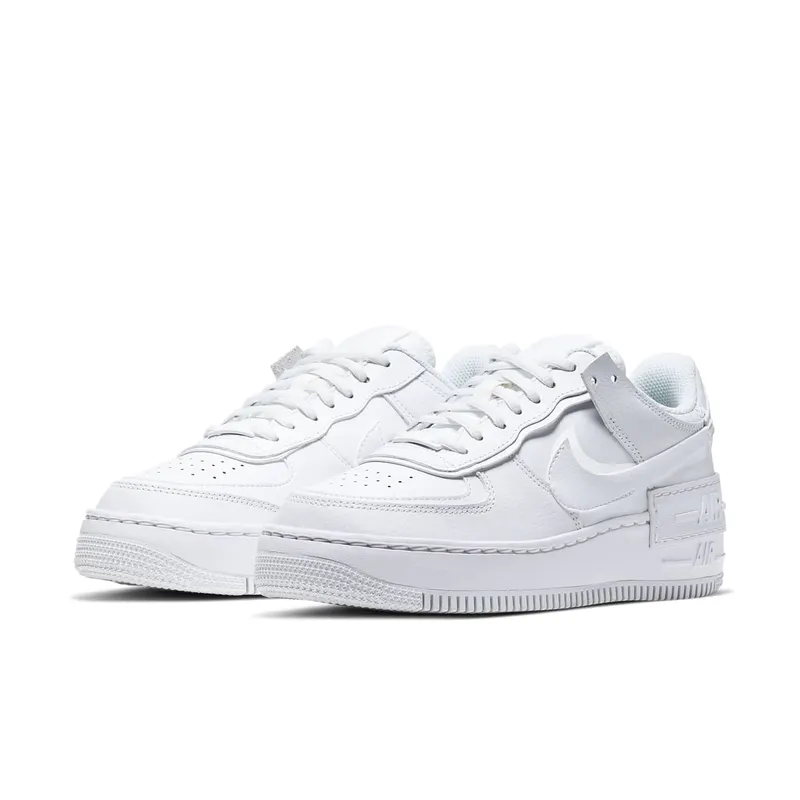 Nike Air Force 1 Shadow Triple White (W) White/White-White (CI0919-100)
