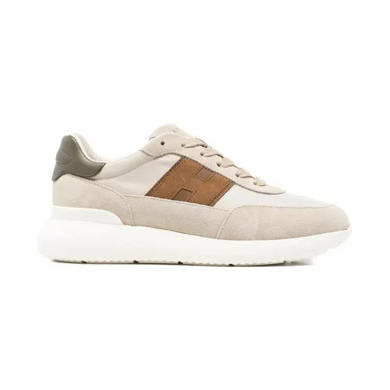 Hogan Sneakers met H-applicatie – Beige (HXM7090GB90V1)