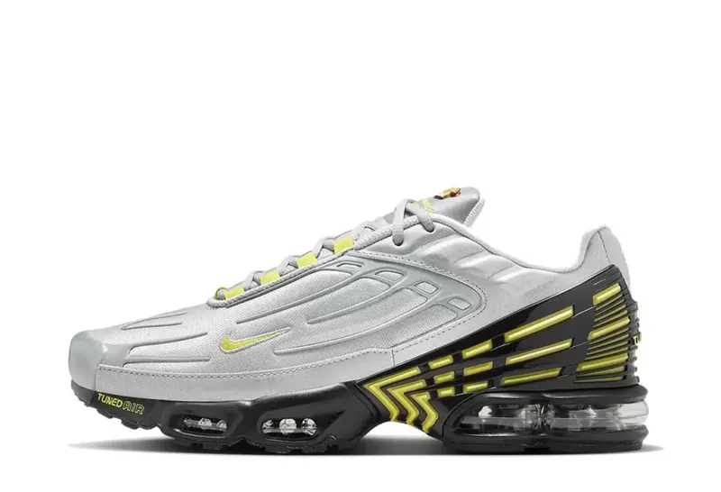 Nike Air Max Plus 3 Metallic Silver Opti Yellow (FZ4623-001)