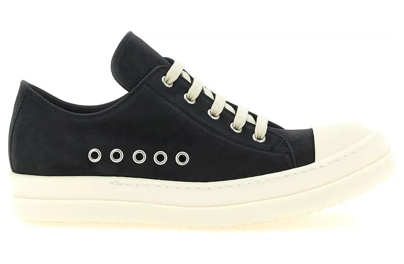 Rick Owens Extreme Low Sneaks “Black” (RP01F6896LCNW911)
