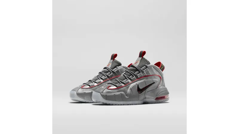 Nike Air Max Penny 1 Doernbecher (GS) Rflct Silver/Black/Red (728591-001)