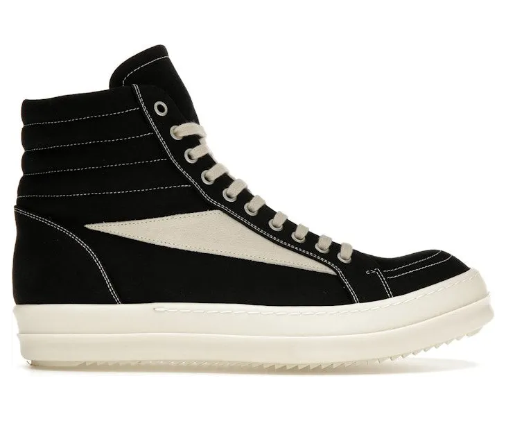 Rick Owens DRKSHDW Lido Vintage High Black Milk SS24 (DS01D1810NDKLVS-911)