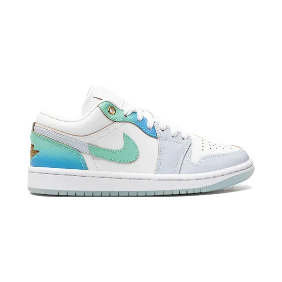 Jordan Air Jordan 1 Low Emerald Rise “White” (FN8899)