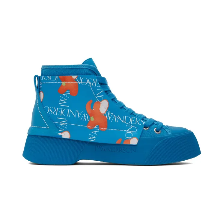 JW Anderson Blue Layered High-Top 420 BLUE (ANW37000A 16191)