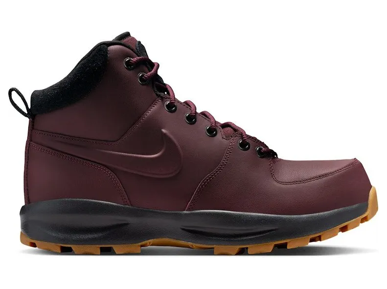 Nike Manoa Leather Burgundy Crush Black Gum (HF7095-600)