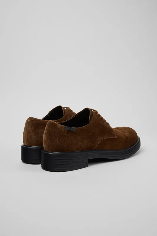 Camper Dean Lace-up Shoes aus Wildleder – Brown (K100979027)