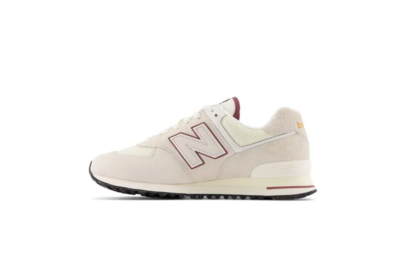 New Balance 574 Off White Burgundy (2023) (U574OP2)