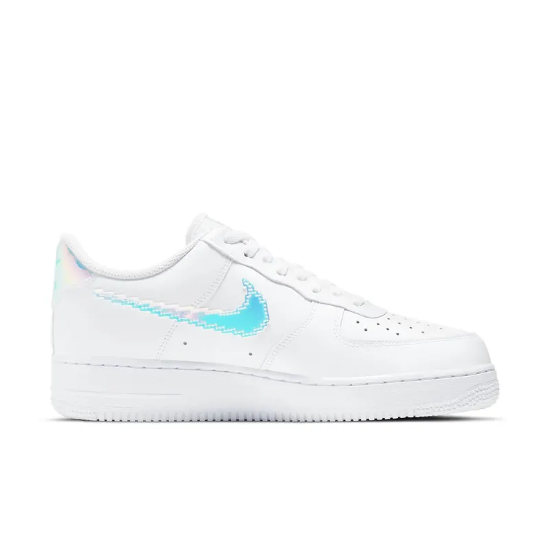 Nike Air Force 1 Low Iridescent Pixel Swoosh White/Iridescent (CV1699-100)