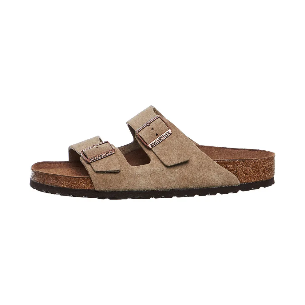 Birkenstock Arizona Soft Footbed “Suede Leather – Taupe”