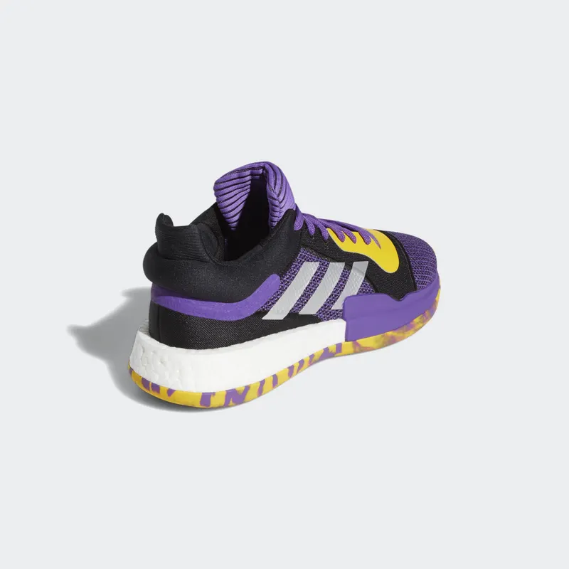 adidas Marquee Boost Low Lakers Black/Purple/Gold (G27746)
