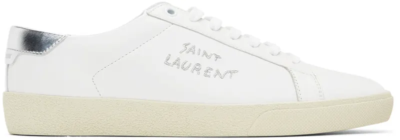 Saint Laurent White Court Classic SL/06 (611352 00NA0)