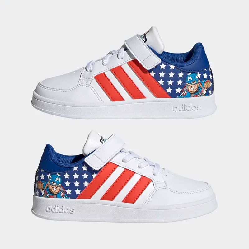 Adidas Breaknet Cloud White / Bold Orange / Royal Blue (GZ7650)