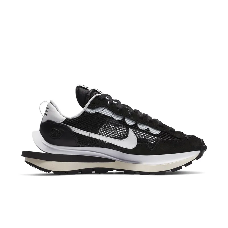 Nike Vaporwaffle sacai Black White Black/Summit White-Pure Platinum (CV1363-001)