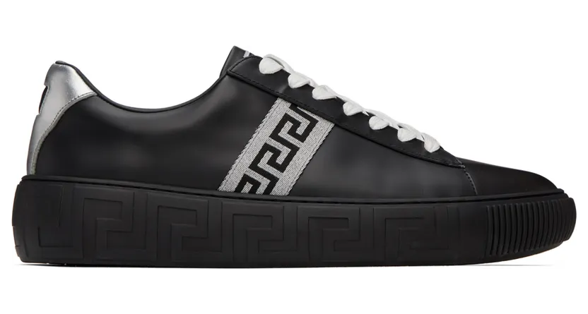 Versace White Greca Sneakers (DSU8404 1A01759)