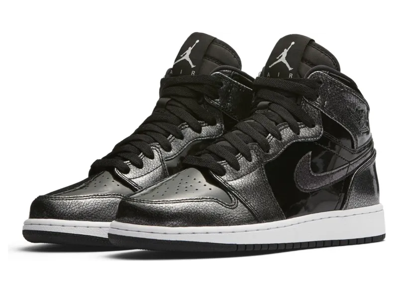 Air Jordan 1 Retro High OG BG Black Dark Grey (705300-017)