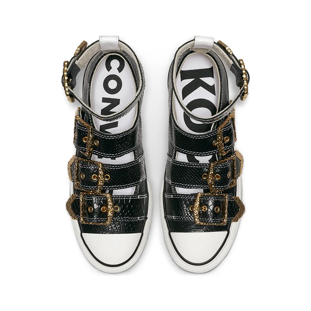 Converse Chuck Taylor All-Star Mary Jane Ox Koche (W) Black/Egret-Natural Ivory (565538C)