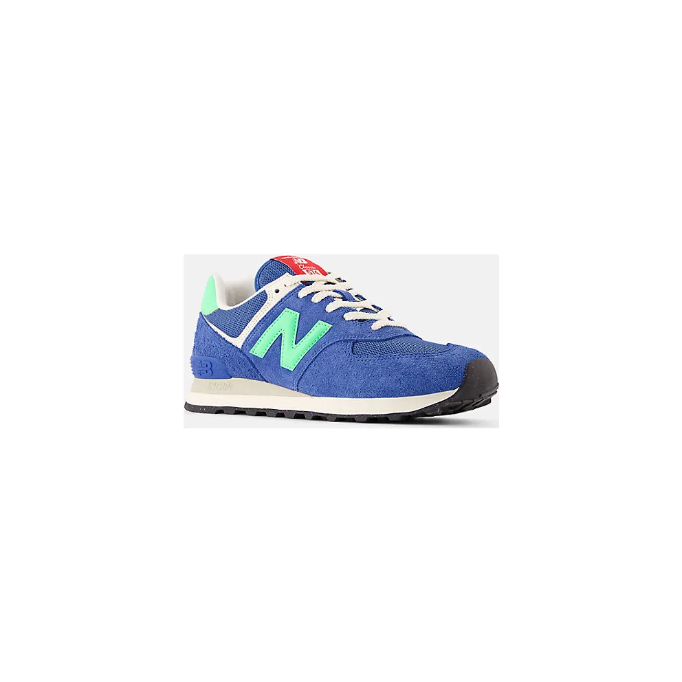 New Balance 574 Blue Agate Lime Leaf (U574BSC)