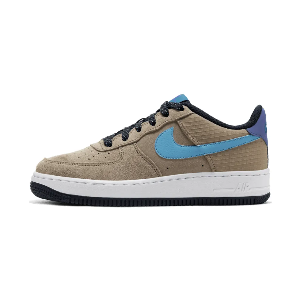Nike Air Force 1 LV8 2 Khaki (GS) Khaki/Persian Violet/Blue Fury (CN5710-201)