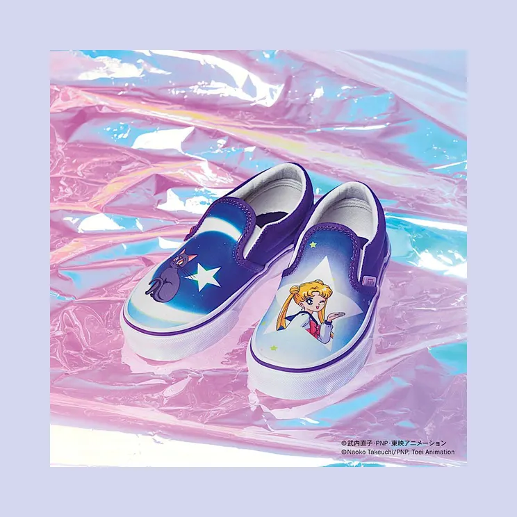 Vans Classic Slip-On Pretty Guardian Sailor Moon (VN0A7Q5G5RH)