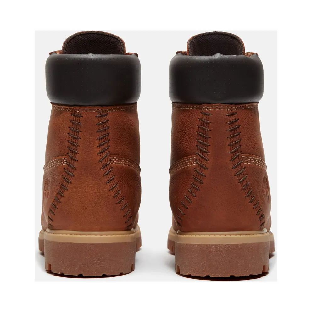 Timberland 6″ Premium Waterproof Boot Rust Full Grain Dark Grey (TB0A6G1R-AAD)