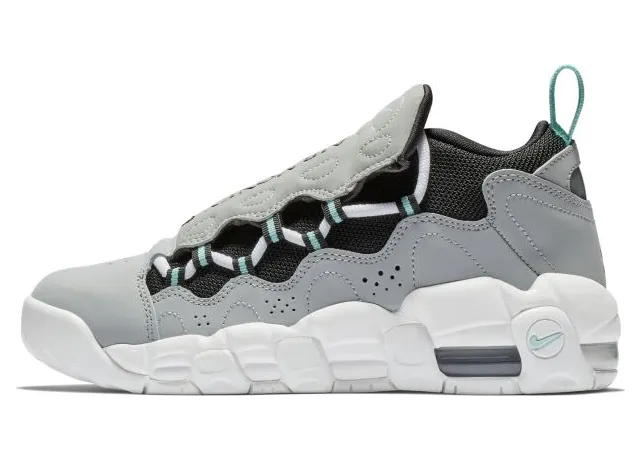 Nike Air More Money Wolf Grey Island Green (GS)