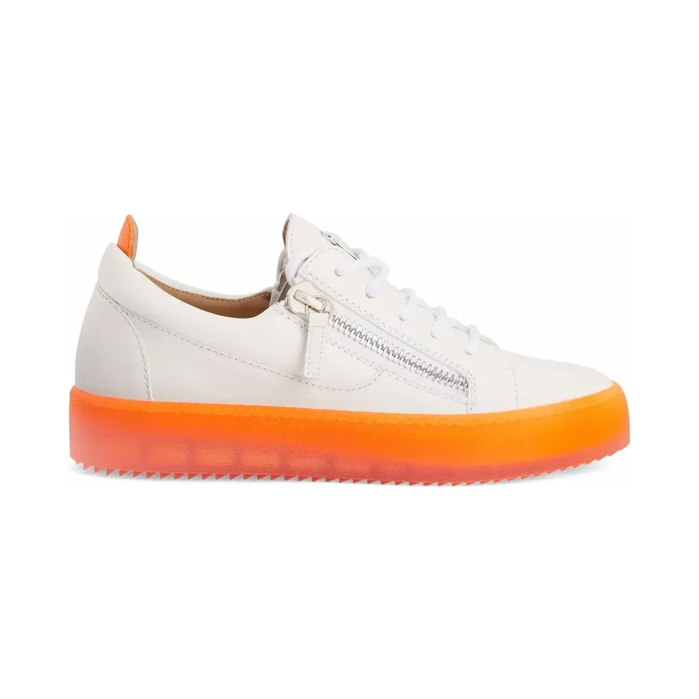 Giuseppe Zanotti Gail with contrasterende zool – White (RS20044002)