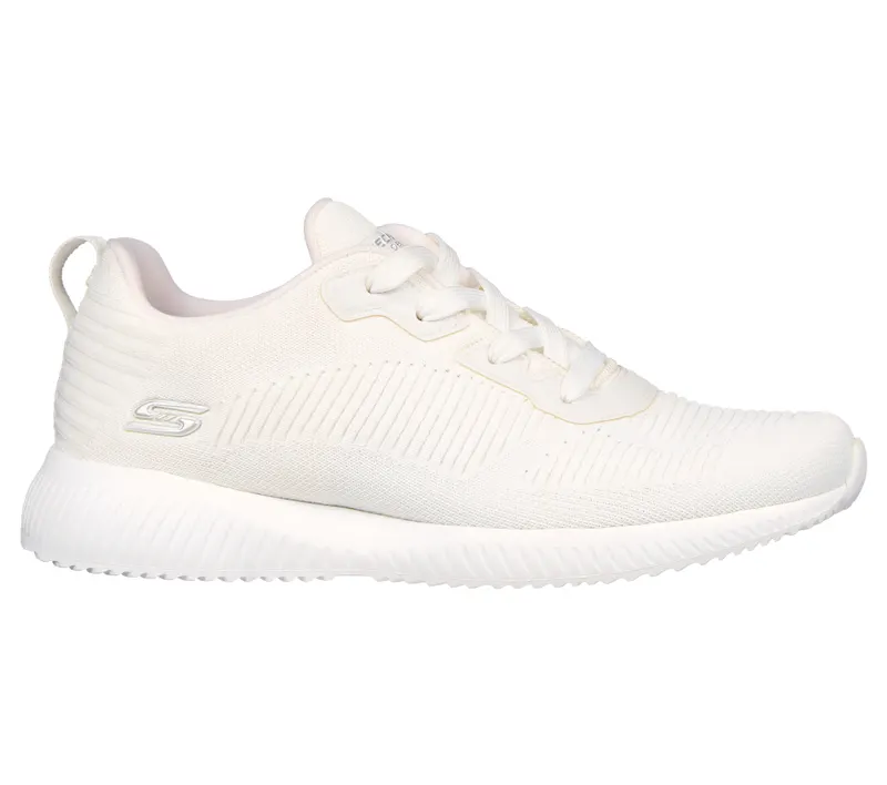 Skechers BOBS Sport Squad – Tough Talk – White – “White” (32504 WHT)