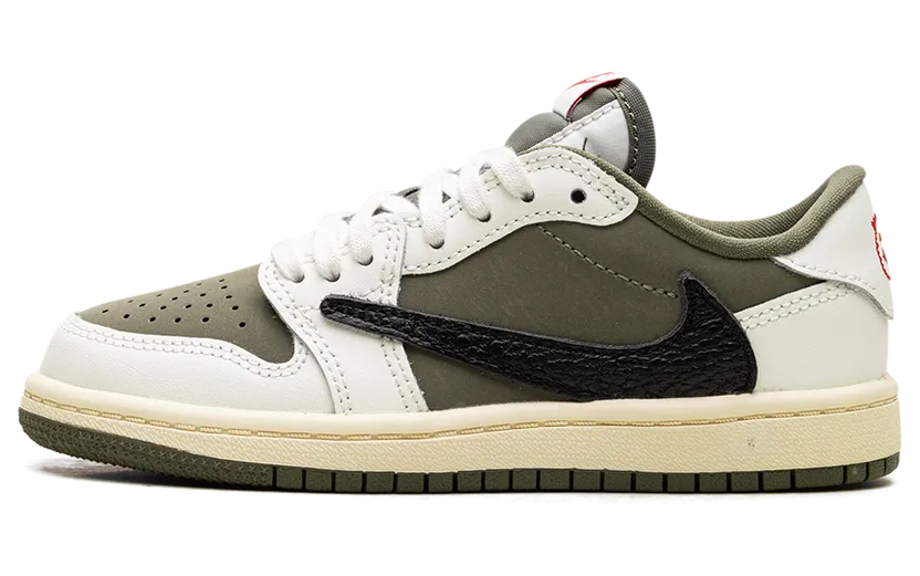 Air Jordan 1 Retro Low OG SP PS “Travis Scott – Medium Olive” (DO5442-200)