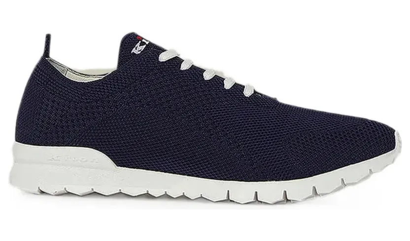 Kiton front-lace sneakers – Blauw (DSSFITSN00809)