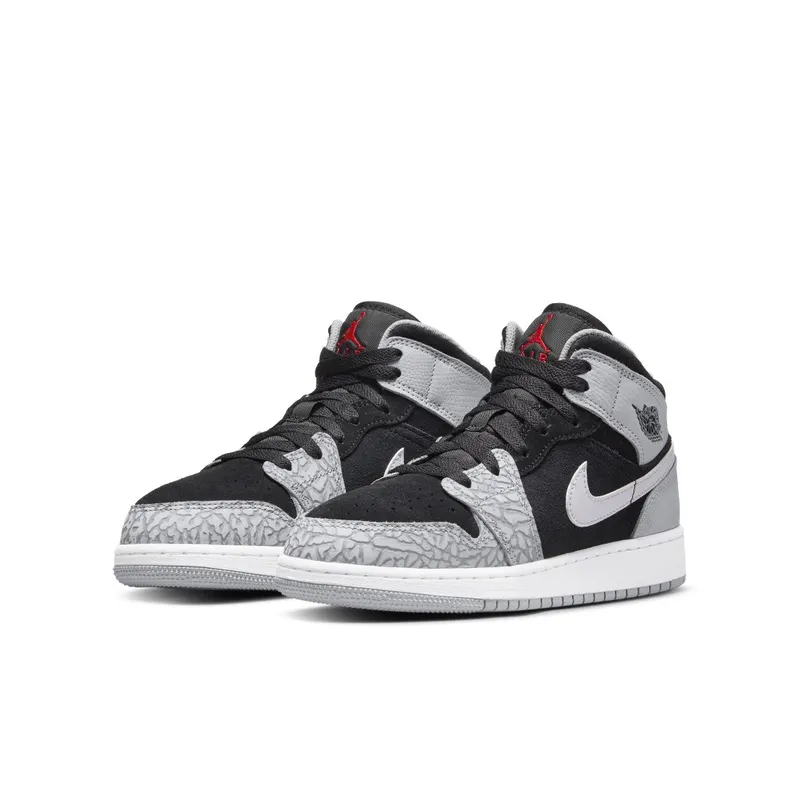 Air Jordan 1 Mid Elephant Print (GS) (DM6216-016)