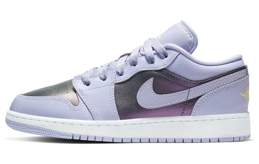 Air Jordan 1 Low’Oxygen Purple’ GS “Oxygen Purple / Monsoon Blue / Melon Tint” (554723-505)