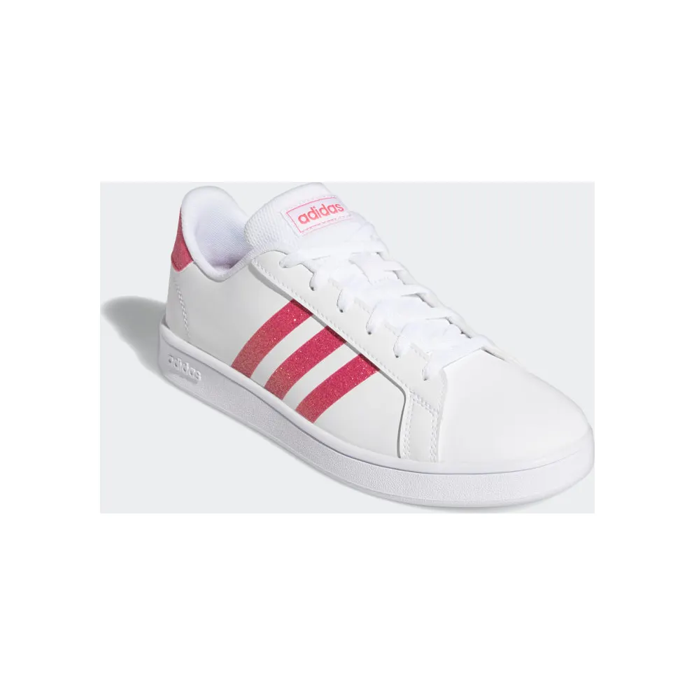 Adidas Grand Court Cloud White / Real Pink / Cloud White (EG5136)