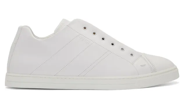 Fendi White Forever Fendi Reloaded Sneakers (7E1198 A5JP)